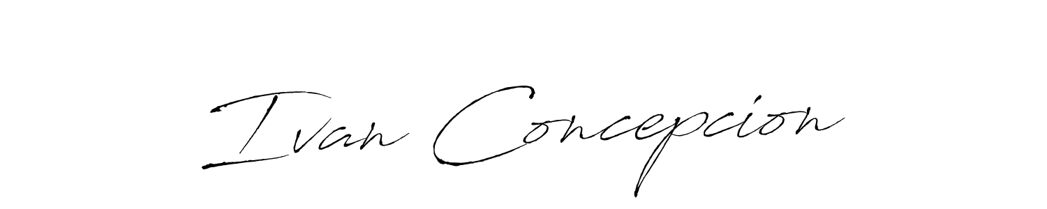 How to Draw Ivan Concepcion signature style? Antro_Vectra is a latest design signature styles for name Ivan Concepcion. Ivan Concepcion signature style 6 images and pictures png