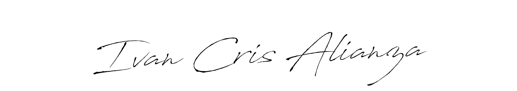 Make a beautiful signature design for name Ivan Cris Alianza. Use this online signature maker to create a handwritten signature for free. Ivan Cris Alianza signature style 6 images and pictures png