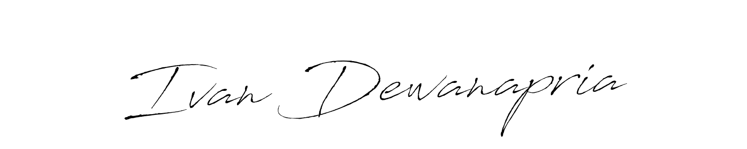 How to Draw Ivan Dewanapria signature style? Antro_Vectra is a latest design signature styles for name Ivan Dewanapria. Ivan Dewanapria signature style 6 images and pictures png