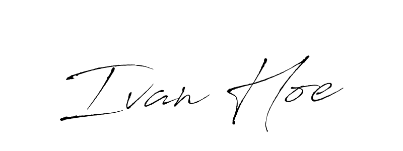 Use a signature maker to create a handwritten signature online. With this signature software, you can design (Antro_Vectra) your own signature for name Ivan Hoe. Ivan Hoe signature style 6 images and pictures png