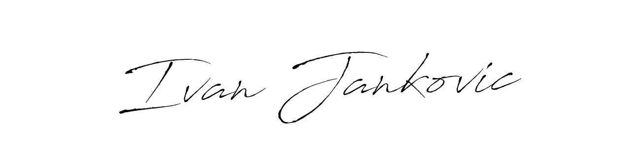 Use a signature maker to create a handwritten signature online. With this signature software, you can design (Antro_Vectra) your own signature for name Ivan Jankovic. Ivan Jankovic signature style 6 images and pictures png