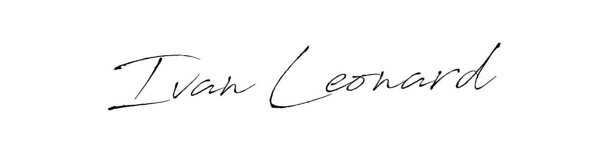 Here are the top 10 professional signature styles for the name Ivan Leonard. These are the best autograph styles you can use for your name. Ivan Leonard signature style 6 images and pictures png