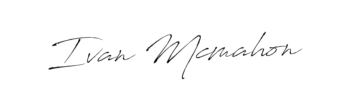 Antro_Vectra is a professional signature style that is perfect for those who want to add a touch of class to their signature. It is also a great choice for those who want to make their signature more unique. Get Ivan Mcmahon name to fancy signature for free. Ivan Mcmahon signature style 6 images and pictures png