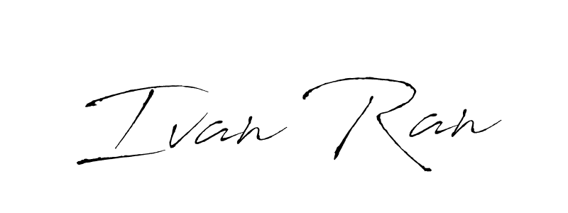Once you've used our free online signature maker to create your best signature Antro_Vectra style, it's time to enjoy all of the benefits that Ivan Ran name signing documents. Ivan Ran signature style 6 images and pictures png