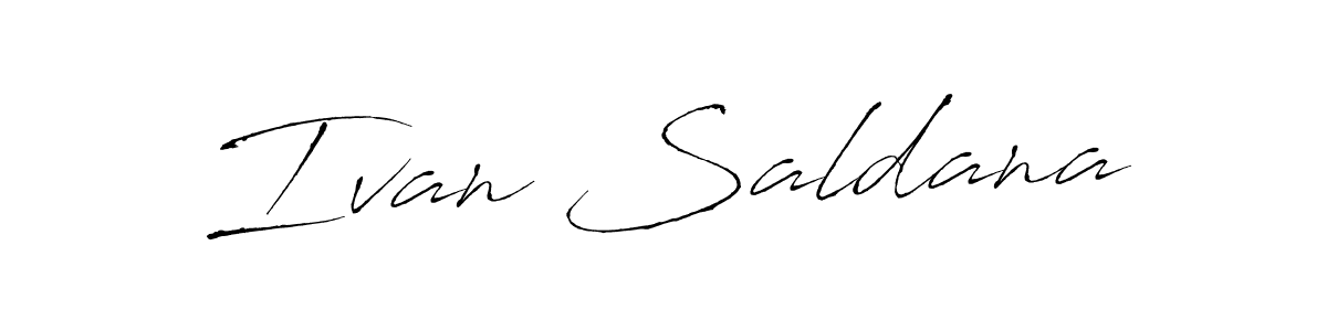 How to make Ivan Saldana signature? Antro_Vectra is a professional autograph style. Create handwritten signature for Ivan Saldana name. Ivan Saldana signature style 6 images and pictures png