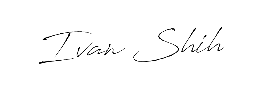 Use a signature maker to create a handwritten signature online. With this signature software, you can design (Antro_Vectra) your own signature for name Ivan Shih. Ivan Shih signature style 6 images and pictures png