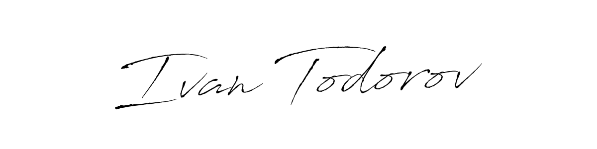 How to make Ivan Todorov signature? Antro_Vectra is a professional autograph style. Create handwritten signature for Ivan Todorov name. Ivan Todorov signature style 6 images and pictures png