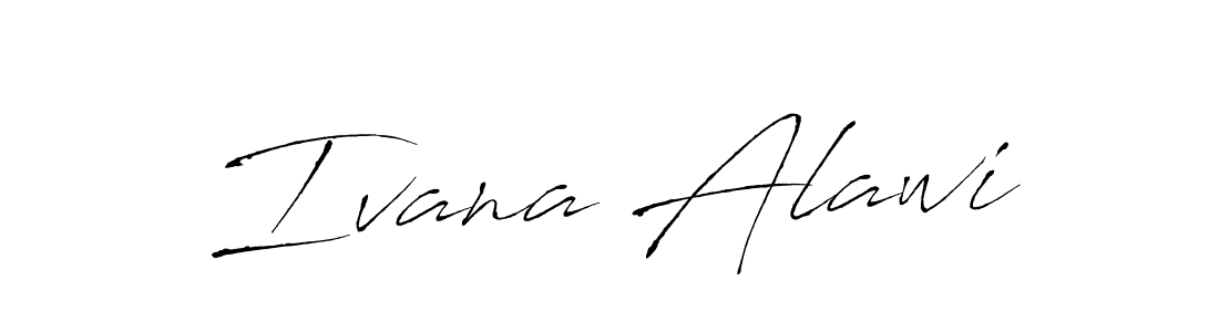 Also You can easily find your signature by using the search form. We will create Ivana Alawi name handwritten signature images for you free of cost using Antro_Vectra sign style. Ivana Alawi signature style 6 images and pictures png