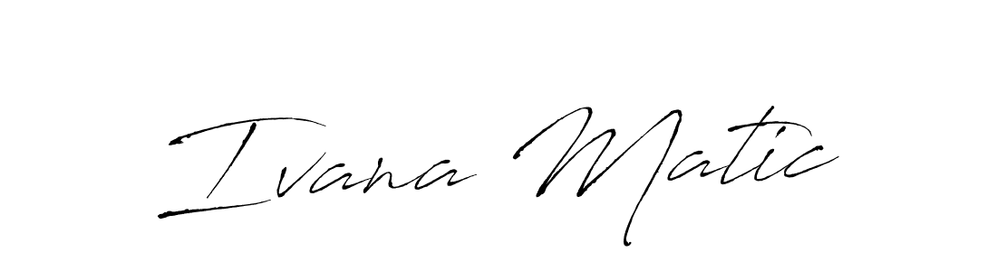 Once you've used our free online signature maker to create your best signature Antro_Vectra style, it's time to enjoy all of the benefits that Ivana Matic name signing documents. Ivana Matic signature style 6 images and pictures png