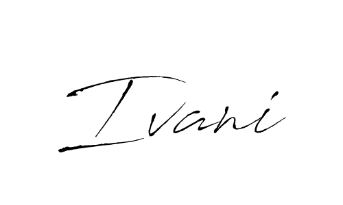 This is the best signature style for the Ivani name. Also you like these signature font (Antro_Vectra). Mix name signature. Ivani signature style 6 images and pictures png