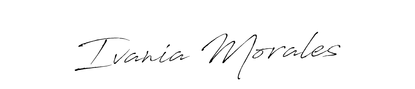 Also You can easily find your signature by using the search form. We will create Ivania Morales name handwritten signature images for you free of cost using Antro_Vectra sign style. Ivania Morales signature style 6 images and pictures png