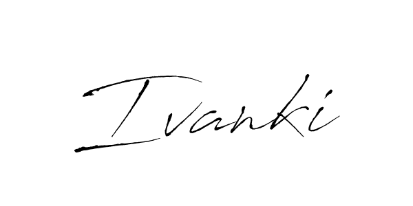 You can use this online signature creator to create a handwritten signature for the name Ivanki. This is the best online autograph maker. Ivanki signature style 6 images and pictures png