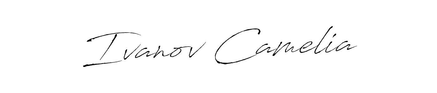 Create a beautiful signature design for name Ivanov Camelia. With this signature (Antro_Vectra) fonts, you can make a handwritten signature for free. Ivanov Camelia signature style 6 images and pictures png