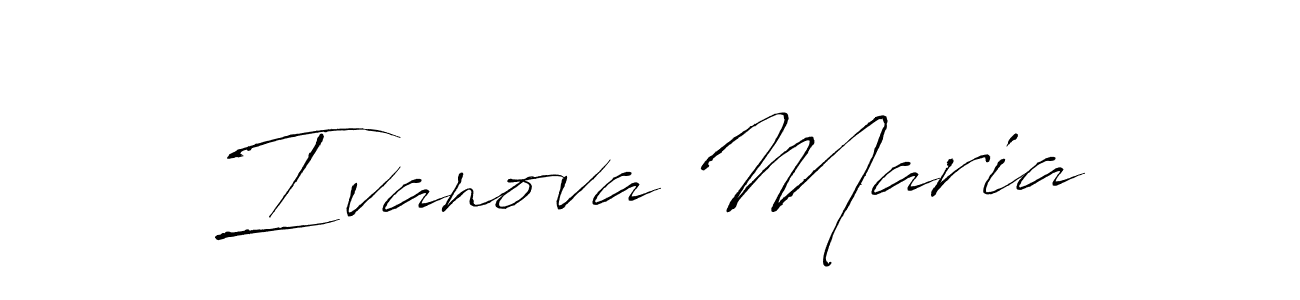 Make a beautiful signature design for name Ivanova Maria. Use this online signature maker to create a handwritten signature for free. Ivanova Maria signature style 6 images and pictures png