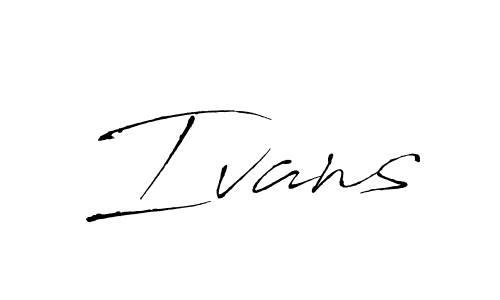 How to make Ivans name signature. Use Antro_Vectra style for creating short signs online. This is the latest handwritten sign. Ivans signature style 6 images and pictures png