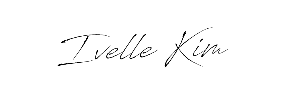 How to Draw Ivelle Kim signature style? Antro_Vectra is a latest design signature styles for name Ivelle Kim. Ivelle Kim signature style 6 images and pictures png