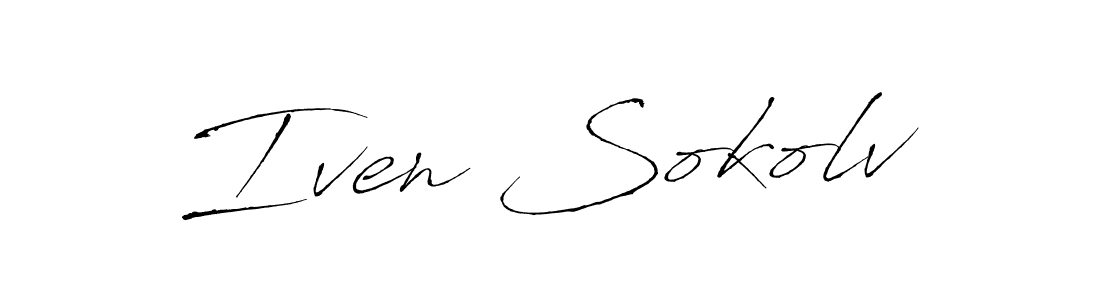 Use a signature maker to create a handwritten signature online. With this signature software, you can design (Antro_Vectra) your own signature for name Iven Sokolv. Iven Sokolv signature style 6 images and pictures png