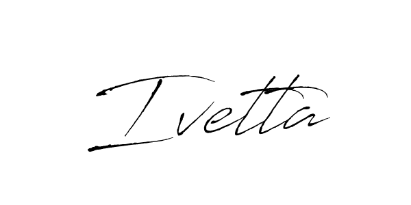 Also You can easily find your signature by using the search form. We will create Ivetta name handwritten signature images for you free of cost using Antro_Vectra sign style. Ivetta signature style 6 images and pictures png