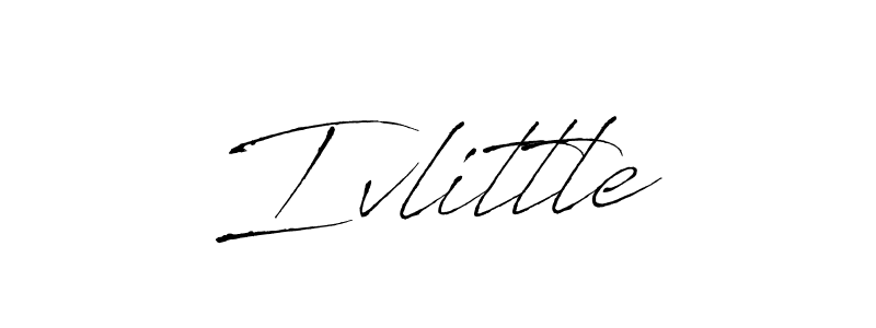 Design your own signature with our free online signature maker. With this signature software, you can create a handwritten (Antro_Vectra) signature for name Ivlittle. Ivlittle signature style 6 images and pictures png
