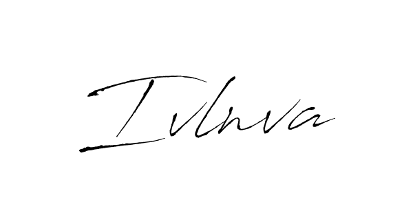 Design your own signature with our free online signature maker. With this signature software, you can create a handwritten (Antro_Vectra) signature for name Ivlnva. Ivlnva signature style 6 images and pictures png