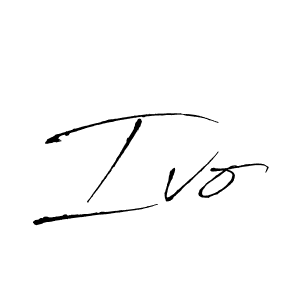 Use a signature maker to create a handwritten signature online. With this signature software, you can design (Antro_Vectra) your own signature for name Ivo. Ivo signature style 6 images and pictures png