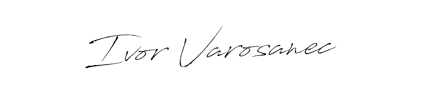 You can use this online signature creator to create a handwritten signature for the name Ivor Varosanec. This is the best online autograph maker. Ivor Varosanec signature style 6 images and pictures png