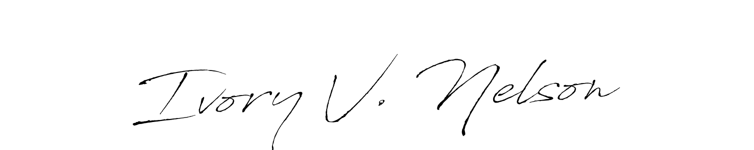 You can use this online signature creator to create a handwritten signature for the name Ivory V. Nelson. This is the best online autograph maker. Ivory V. Nelson signature style 6 images and pictures png