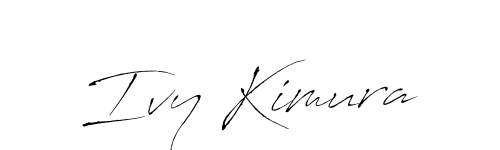 Use a signature maker to create a handwritten signature online. With this signature software, you can design (Antro_Vectra) your own signature for name Ivy Kimura. Ivy Kimura signature style 6 images and pictures png