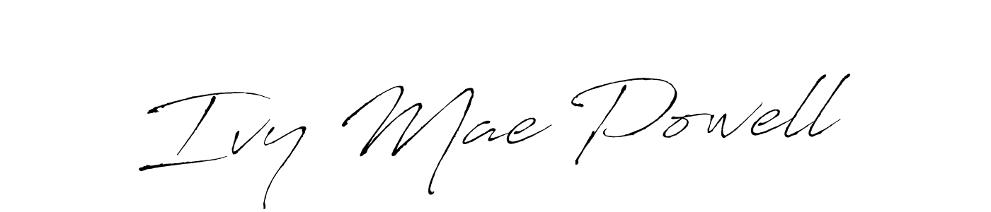 Make a beautiful signature design for name Ivy Mae Powell. Use this online signature maker to create a handwritten signature for free. Ivy Mae Powell signature style 6 images and pictures png