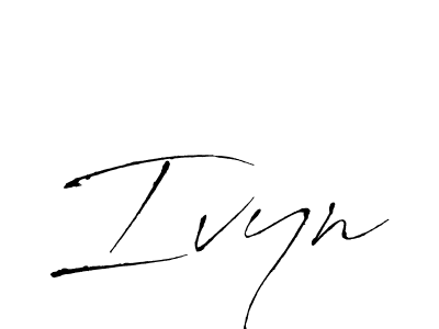 if you are searching for the best signature style for your name Ivyn. so please give up your signature search. here we have designed multiple signature styles  using Antro_Vectra. Ivyn signature style 6 images and pictures png