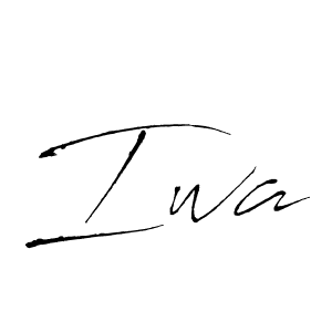 Also You can easily find your signature by using the search form. We will create Iwa name handwritten signature images for you free of cost using Antro_Vectra sign style. Iwa signature style 6 images and pictures png