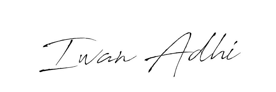 Iwan Adhi stylish signature style. Best Handwritten Sign (Antro_Vectra) for my name. Handwritten Signature Collection Ideas for my name Iwan Adhi. Iwan Adhi signature style 6 images and pictures png