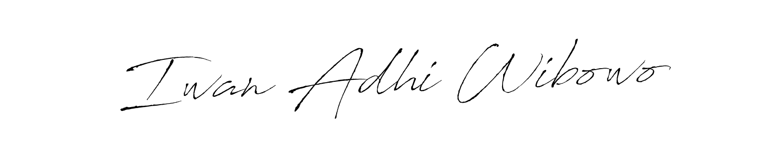 Make a beautiful signature design for name Iwan Adhi Wibowo. With this signature (Antro_Vectra) style, you can create a handwritten signature for free. Iwan Adhi Wibowo signature style 6 images and pictures png
