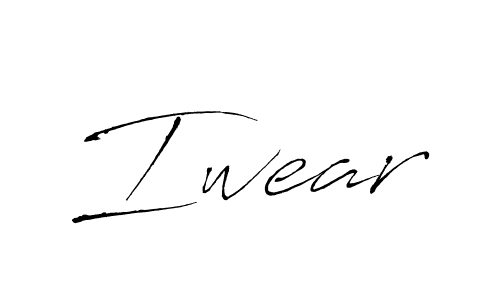How to Draw Iwear signature style? Antro_Vectra is a latest design signature styles for name Iwear. Iwear signature style 6 images and pictures png