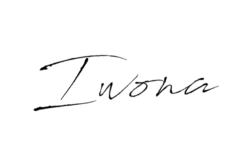 if you are searching for the best signature style for your name Iwona. so please give up your signature search. here we have designed multiple signature styles  using Antro_Vectra. Iwona signature style 6 images and pictures png