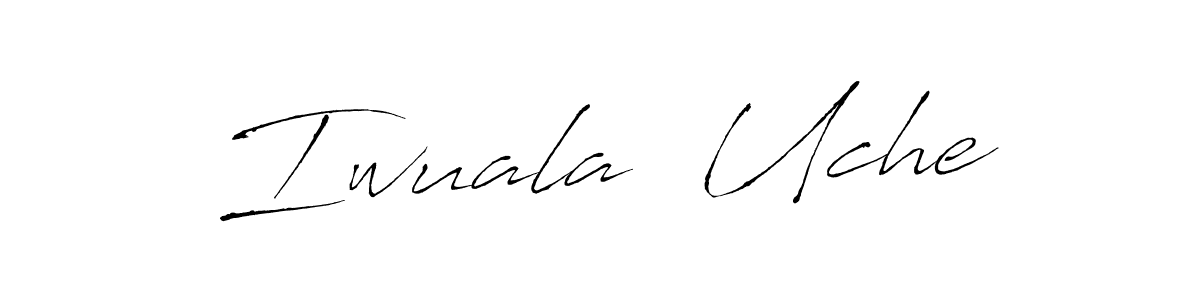 How to make Iwuala  Uche signature? Antro_Vectra is a professional autograph style. Create handwritten signature for Iwuala  Uche name. Iwuala  Uche signature style 6 images and pictures png