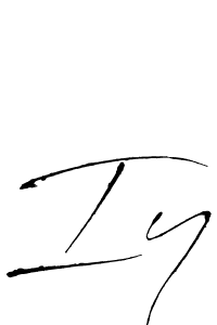 Also You can easily find your signature by using the search form. We will create Iy name handwritten signature images for you free of cost using Antro_Vectra sign style. Iy signature style 6 images and pictures png