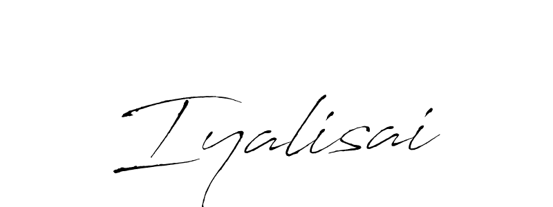 Make a beautiful signature design for name Iyalisai. With this signature (Antro_Vectra) style, you can create a handwritten signature for free. Iyalisai signature style 6 images and pictures png