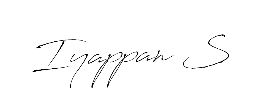 You should practise on your own different ways (Antro_Vectra) to write your name (Iyappan S) in signature. don't let someone else do it for you. Iyappan S signature style 6 images and pictures png