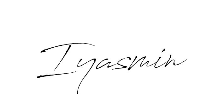 Similarly Antro_Vectra is the best handwritten signature design. Signature creator online .You can use it as an online autograph creator for name Iyasmin. Iyasmin signature style 6 images and pictures png