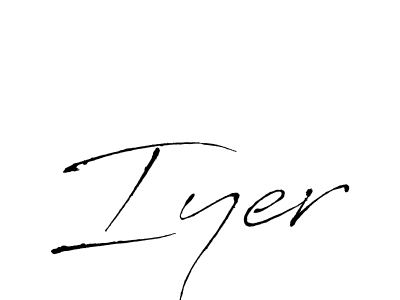 Also we have Iyer name is the best signature style. Create professional handwritten signature collection using Antro_Vectra autograph style. Iyer signature style 6 images and pictures png