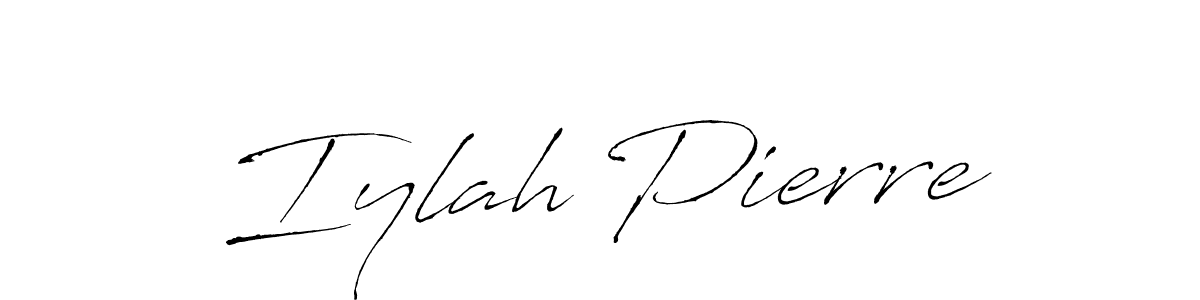 You can use this online signature creator to create a handwritten signature for the name Iylah Pierre. This is the best online autograph maker. Iylah Pierre signature style 6 images and pictures png