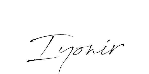 You can use this online signature creator to create a handwritten signature for the name Iyonir. This is the best online autograph maker. Iyonir signature style 6 images and pictures png