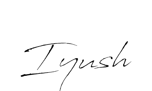 Also we have Iyush name is the best signature style. Create professional handwritten signature collection using Antro_Vectra autograph style. Iyush signature style 6 images and pictures png