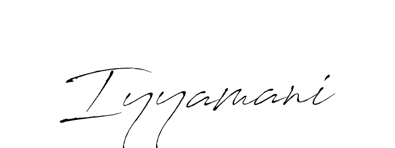 How to make Iyyamani name signature. Use Antro_Vectra style for creating short signs online. This is the latest handwritten sign. Iyyamani signature style 6 images and pictures png