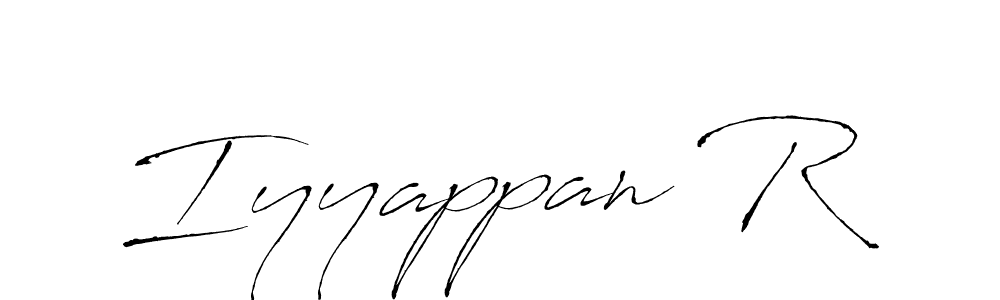 You should practise on your own different ways (Antro_Vectra) to write your name (Iyyappan R) in signature. don't let someone else do it for you. Iyyappan R signature style 6 images and pictures png