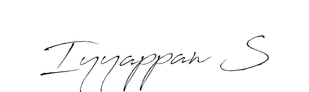 Best and Professional Signature Style for Iyyappan S. Antro_Vectra Best Signature Style Collection. Iyyappan S signature style 6 images and pictures png