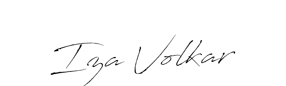 Check out images of Autograph of Iza Volkar name. Actor Iza Volkar Signature Style. Antro_Vectra is a professional sign style online. Iza Volkar signature style 6 images and pictures png