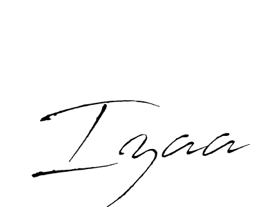 Similarly Antro_Vectra is the best handwritten signature design. Signature creator online .You can use it as an online autograph creator for name Izaa. Izaa signature style 6 images and pictures png