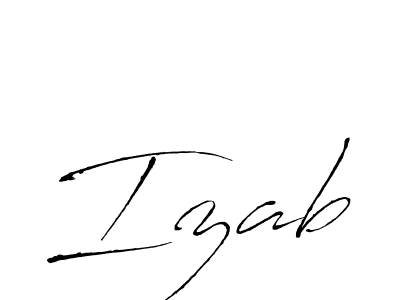 Also You can easily find your signature by using the search form. We will create Izab name handwritten signature images for you free of cost using Antro_Vectra sign style. Izab signature style 6 images and pictures png